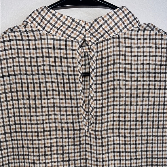 a new day Plaid Women's Blouse - Picture 4 of 4